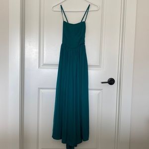 Urban Outfitters Emerald Green Midi Dress